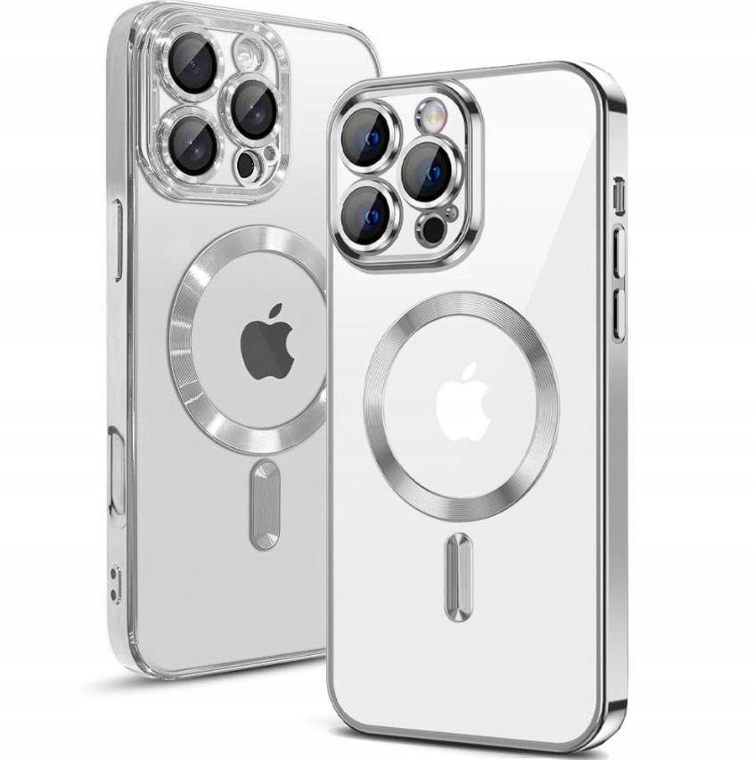 METALICZNE ETUI OBUDOWA MAGSAFE DO iPhone 16 Pro CASE CZARNY BLACK - obrazek 9