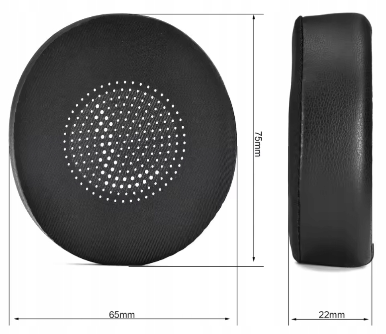 ŻELOWE CHŁODZĄCE NAUSZNIKI GĄBKI PADY DO JABRA EVOLVE2 65 MS UC, ELITE 45H - obrazek 9