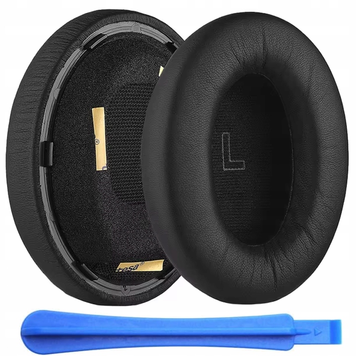 NAUSZNIKI GĄBKI PADY DXS DO SŁUCHAWEK BOSE QC ULTRA - CZARNE - Taśma TESA