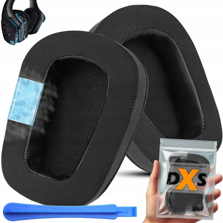 ŻELOWE CHŁODZĄCE NAUSZNIKI PADY DO LOGITECH G933 G633 G635 G935 ARTEMIS HQ