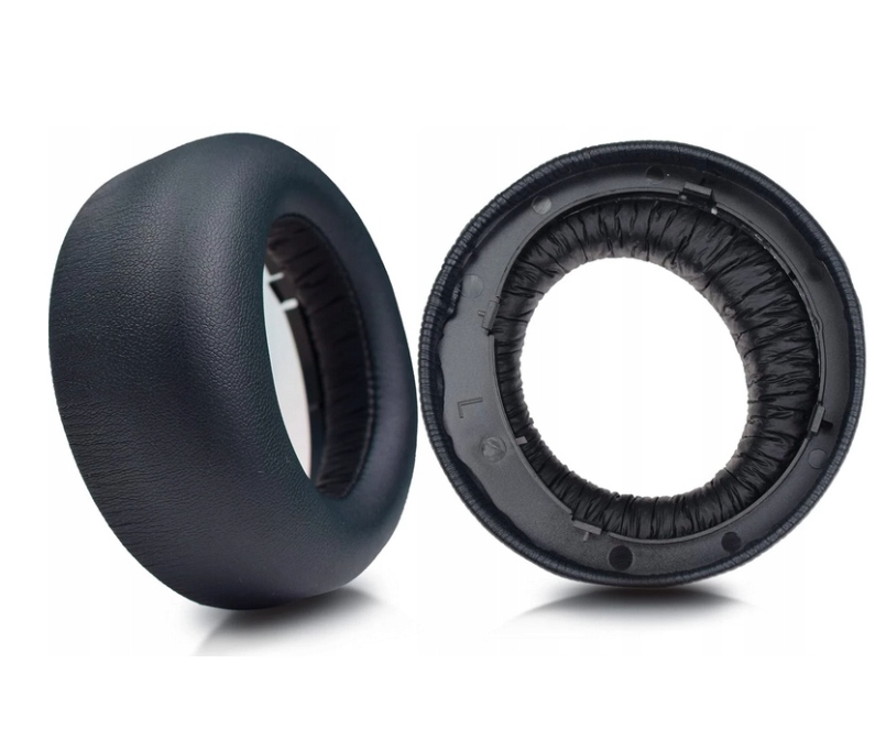 NAUSZNIKI PADY GĄBKI DO SONY PS5 PULSE 3D WIRELESS PS5 CZARNE HQ - obrazek 4