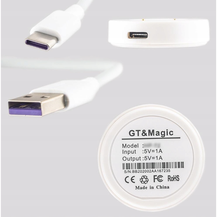 ŁADOWARKA KABEL USB do SMARTWATCH HUAWEI WATCH GT 2 GT2e / HONOR MAGIC - obrazek 3