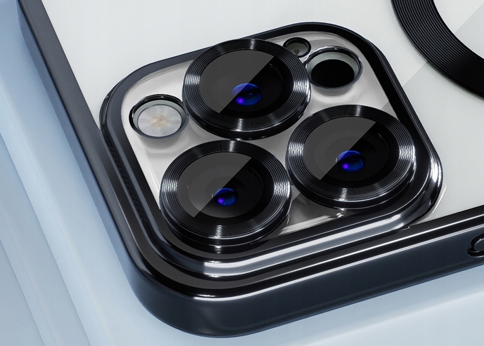 METALICZNE ETUI OBUDOWA MAGSAFE DO iPhone 16 Pro Max CASE CZARNY BLACK - obrazek 7