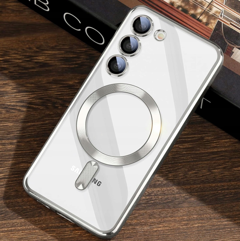 METALICZNE ETUI OBUDOWA MAGSAFE DO SAMSUNG S24 CASE GOLD ZŁOTE + POLIMER - obrazek 9