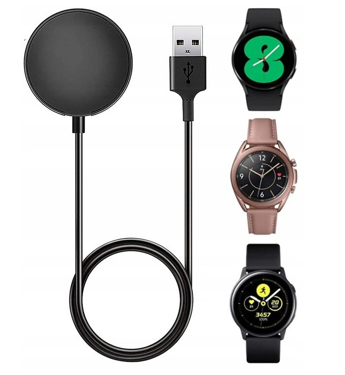 ŁADOWARKA DO SAMSUNG GALAXY WATCH 3/4/5/6 40/42/44/45/46/47mm ACTIVE 1/2