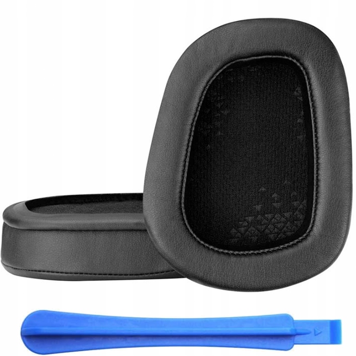 NAUSZNIKI PADY GĄBKI NAKŁADKI DO LOGITECH G933 G633 ARTEMIS CZARNE HQ - obrazek 3