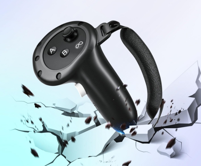 SILIKONOWE POKROWCE ETUI NA KONTROLERY + UCHWYT DO OCULUS META QUEST 3, 3S - obrazek 4