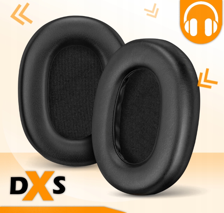 NAUSZNIKI GĄBKI PADY DXS DO SŁUCHAWEK JABRA ELITE 85H + FILTRY TAŚMA 3M - obrazek 4