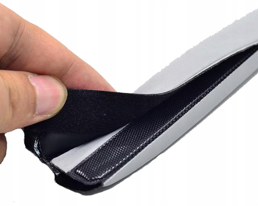 GÓRNA GĄBKA PAŁĄK ZAPINANA NA RZEP DO BOSE QC35 QC25 QC35 II QC45 SZARY - obrazek 4