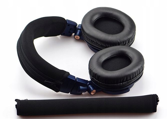 GÓRNA GĄBKA NAKŁADKA NA PAŁĄK DO AUDIO-TECHNICA ATH M50X M50 M40 M30 CZARNY - obrazek 3
