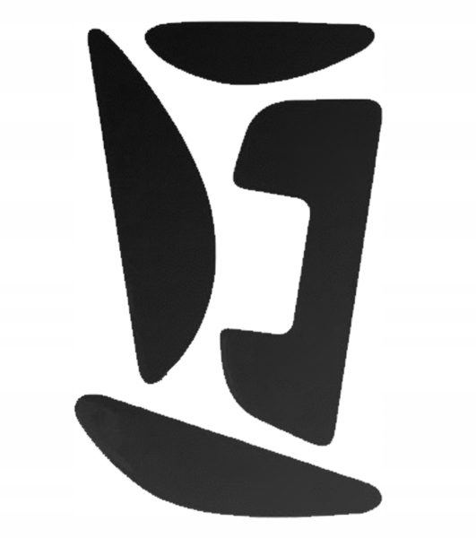 ŚLIZGACZE SLIDERY PADY DO MYSZKI LOGITECH G700 G700S KLEJ 3M TEFLONOWE - obrazek 2