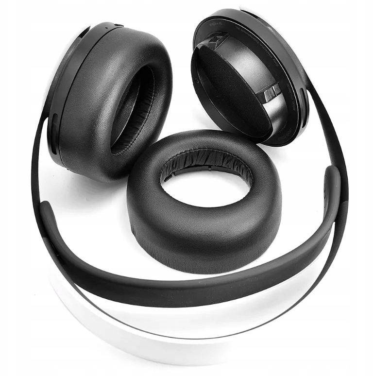 NAUSZNIKI PADY GĄBKI DO SONY PS5 PULSE 3D WIRELESS PS5 CZARNE HQ - obrazek 2