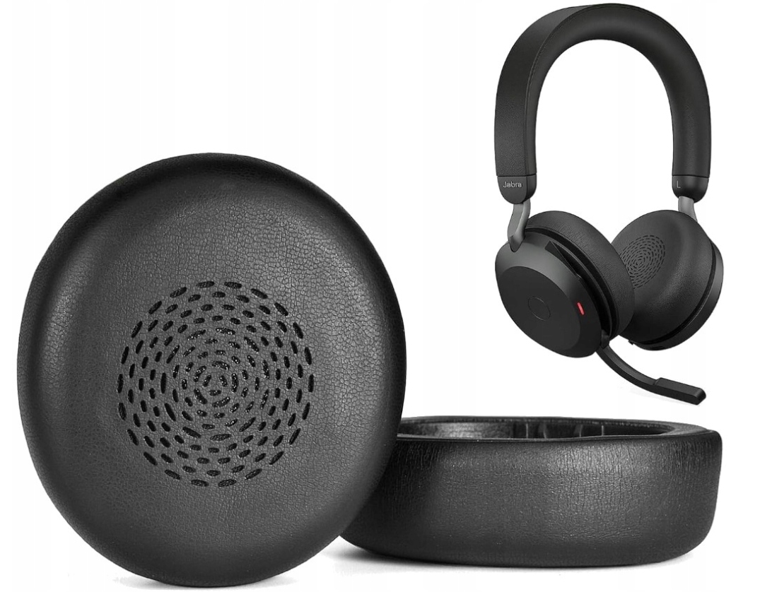 NAUSZNIKI GĄBKI PADY DO SŁUCHAWEK JABRA EVOLVE2 75 JAKOŚĆ HQ - obrazek 2