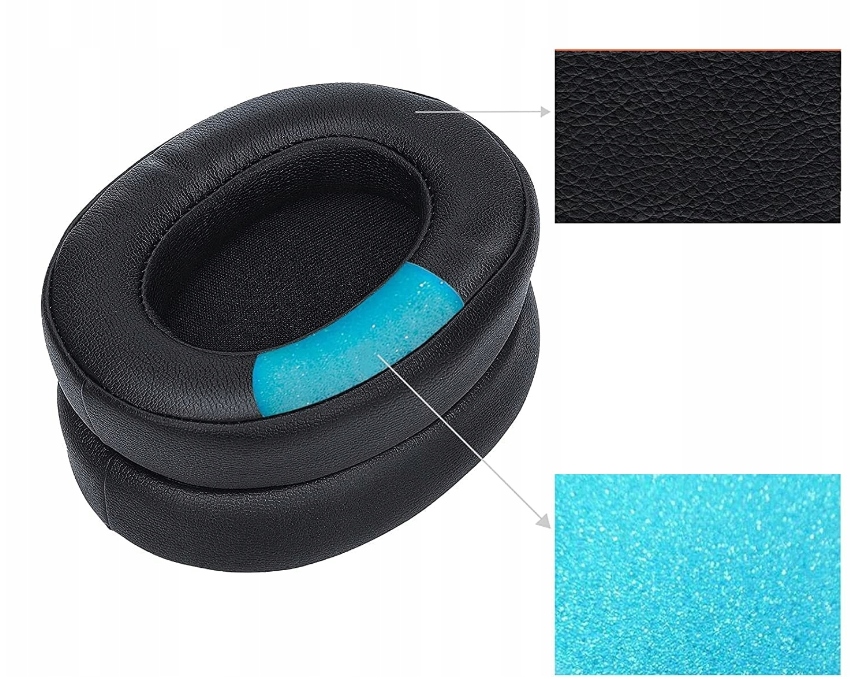 NAUSZNIKI PADY GĄBKI NAKŁADKI DO SKULLCANDY CRUSHER VENUE HESH 3.0 3 0 ANC - obrazek 2