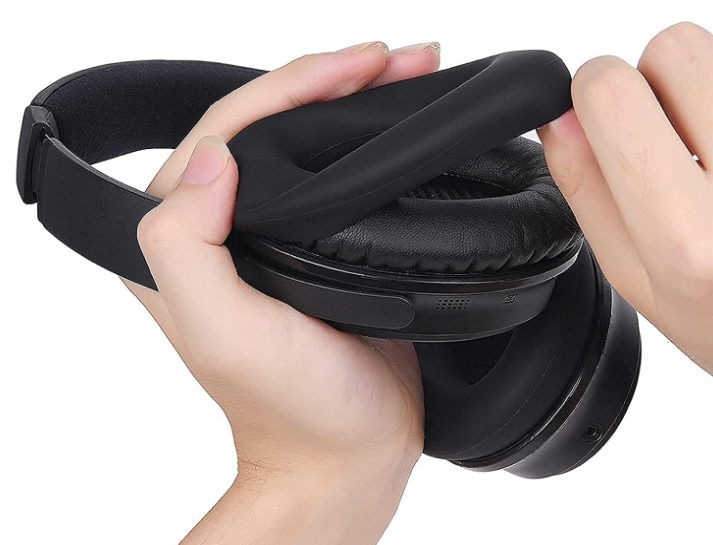 SILIKONOWE ETUI OCHRANIACZ NA GĄBKI PADY DO BOSE QC15 QC25 QC35 II QC45 AE2