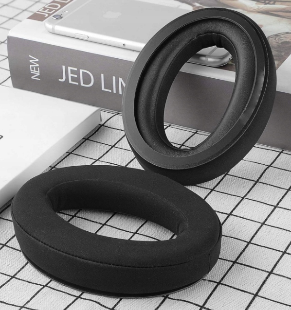 NAUSZNIKI PADY GĄBKI DO SENNHEISER HD515 518 555 558 595 598 - ALCANTARA HQ - obrazek 5