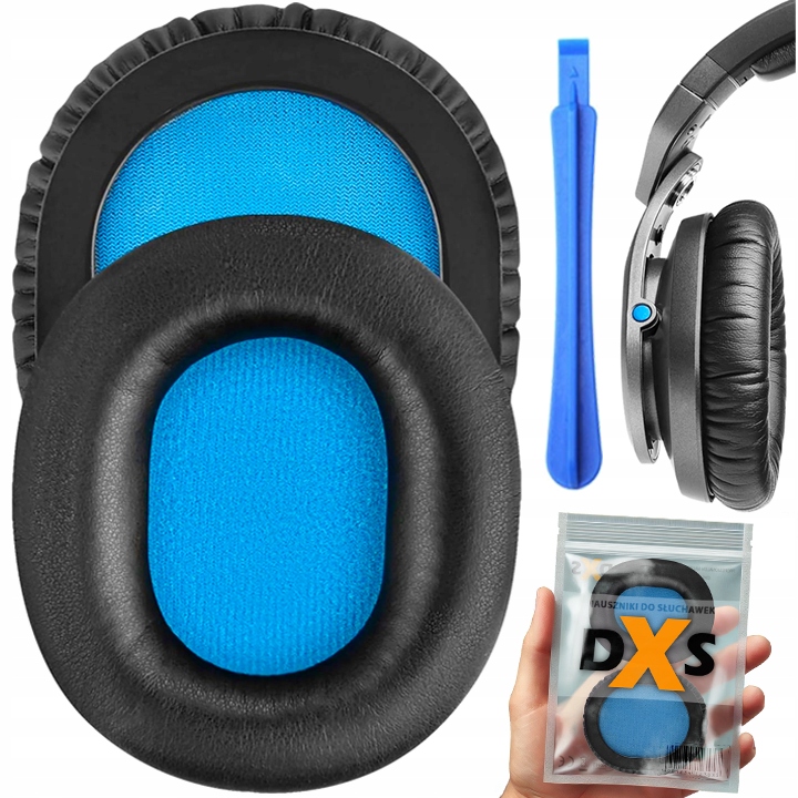 NAUSZNIKI GĄBKI DXS PADY DO SENNHEISER H6 HD6 MIX HD7 HD7 DJ HD8 HD8 DJ
