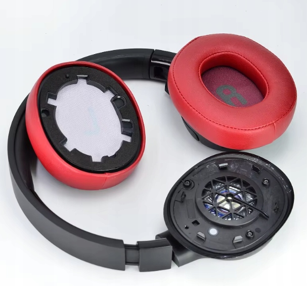 NAUSZNIKI GĄBKI PADY DO JBL TUNE 700BT 710BT 720BT 750BTNC CZERWONE JAKOŚĆ - obrazek 3