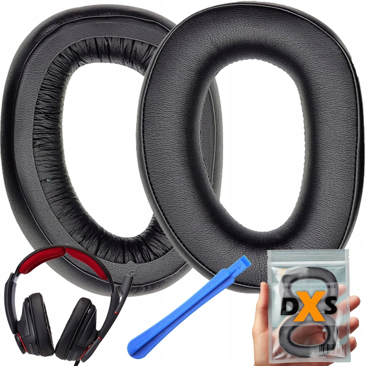 NAUSZNIKI GĄBKI PADY DXS DO SENNHEISER GSP300 GSP305 GSP350 GSP 370 301 302