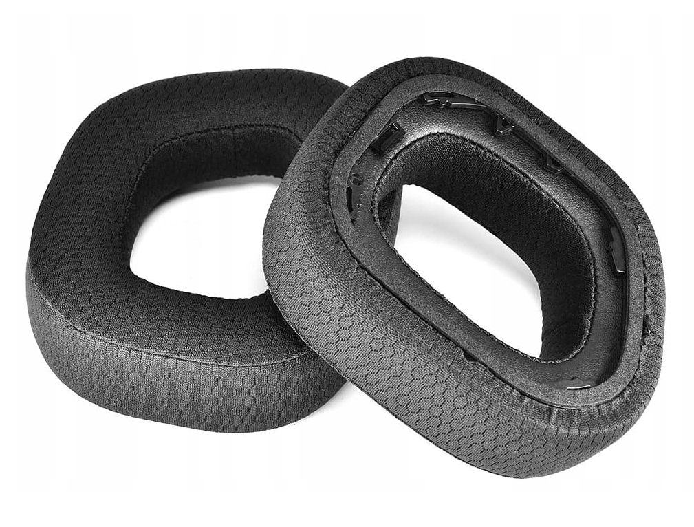 NAUSZNIKI GĄBKI PADY DO SŁUCHAWEK CORSAIR HS80 RGB GRUBE HQ - obrazek 7