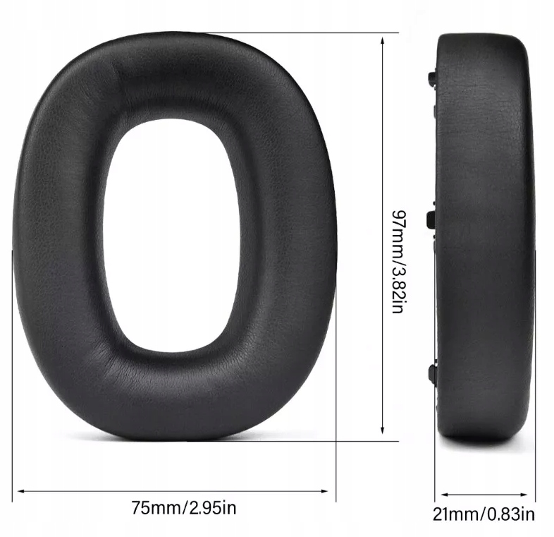 NAUSZNIKI GĄBKI PADY DXS DO SŁUCHAWEK Bowers & Wilkins Px8 / Px7S2 Px7 S2 - obrazek 6