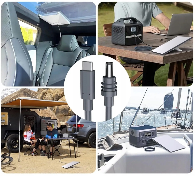 KABEL ZASILAJĄCY DO STARLINK MINI - USB-C do DC 5M, 100 W 5A 20AWG 300V - obrazek 3