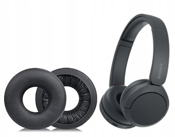 NAUSZNIKI GĄBKI PADY DO SŁUCHAWEK SONY WH-CH520 *JAKOŚĆ HQ* CZARNE - obrazek 6