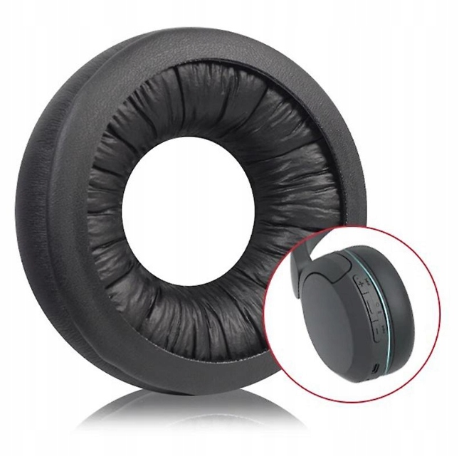 NAUSZNIKI GĄBKI PADY DO SŁUCHAWEK SONY WH-CH520 *JAKOŚĆ HQ* BEŻOWE - obrazek 3