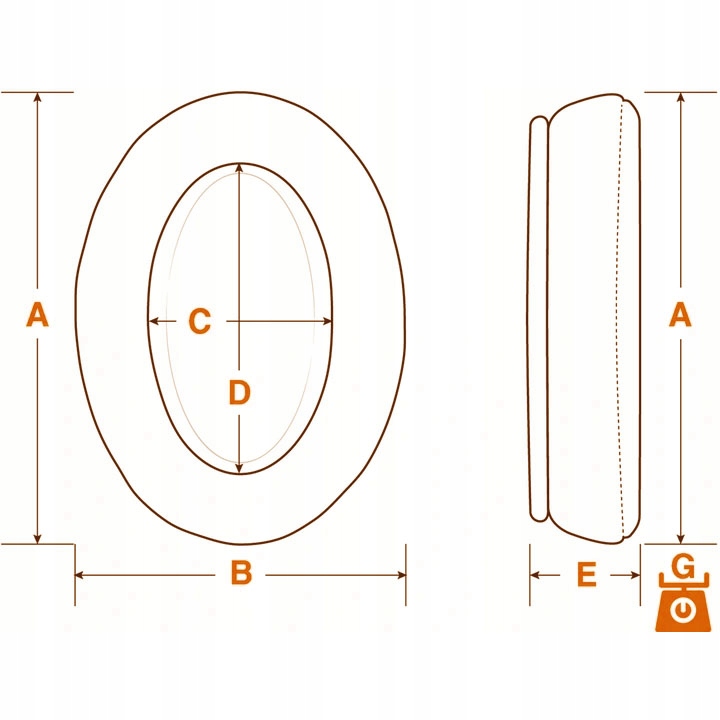 NAUSZNIKI GĄBKI PADY DO AUDIO-TECHNICA ATH-SR30BT JAKOŚĆ HQ - obrazek 6