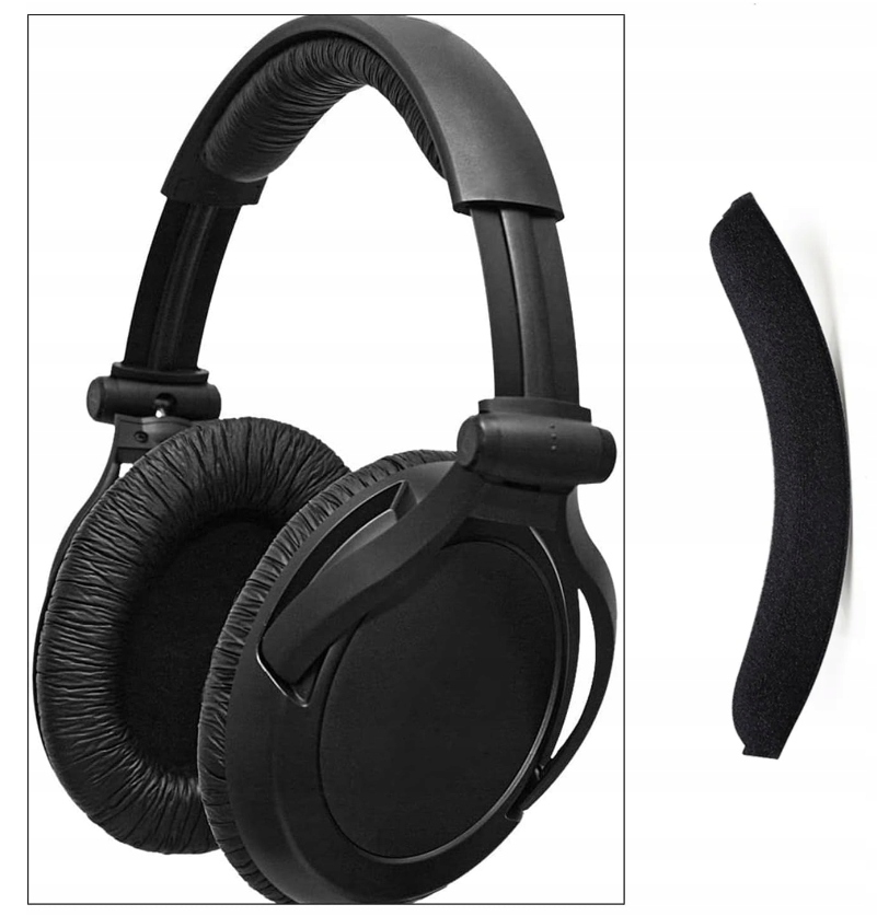 GÓRNA GĄBKA NAKŁADKA NA PAŁĄK DO SENNHEISER HD380 700 800 PXC350 450 PRO - obrazek 4