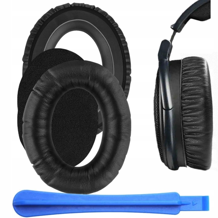 NAUSZNIKI PADY GĄBKI DO SENNHEISER HD545 HD565 HD580 HD600 HD650 + FILTRY