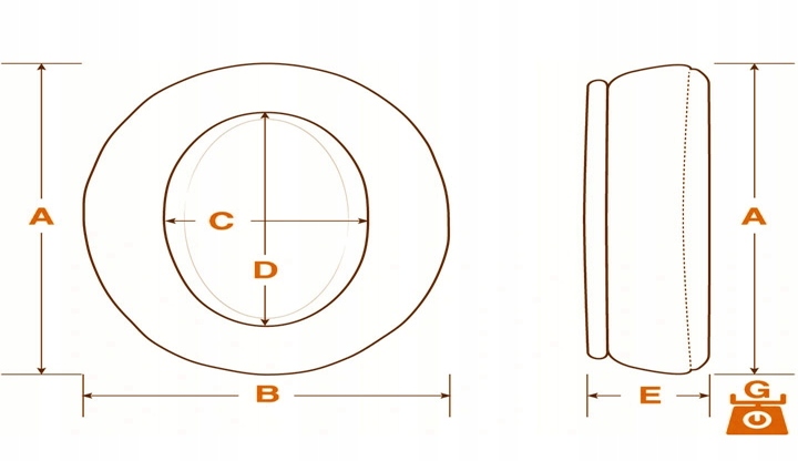 NAUSZNIKI GĄBKI PADY DO SŁUCHAWEK SONY WH-CH520 *JAKOŚĆ HQ* CZARNE - obrazek 5