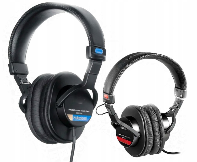 DXS NAUSZNIKI PADY GĄBKI PODUSZK DO SONY MDR-7506 V6 CD900 CH700 JAKOŚĆ - obrazek 5