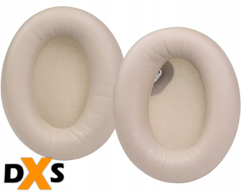 NAUSZNIKI GĄBKI PADY DO SŁUCHAWEK SONY WH-1000XM4 ANC JAKOŚĆ BEŻOWE+ FILTRY - obrazek 3