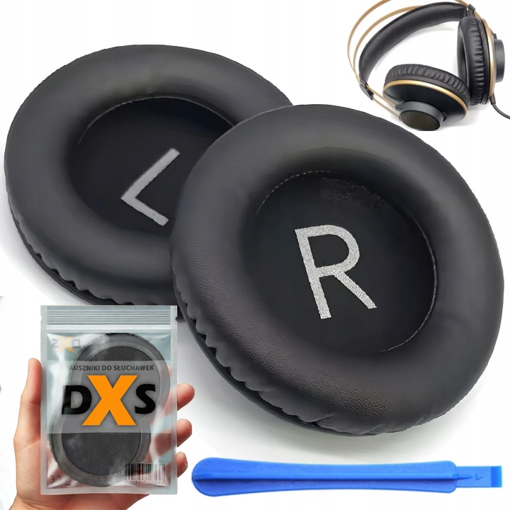 NAUSZNIKI GĄBKI PADY DO SŁUCHAWEK AKG K52 K72 K92 K240 K181 K182 K540 K845