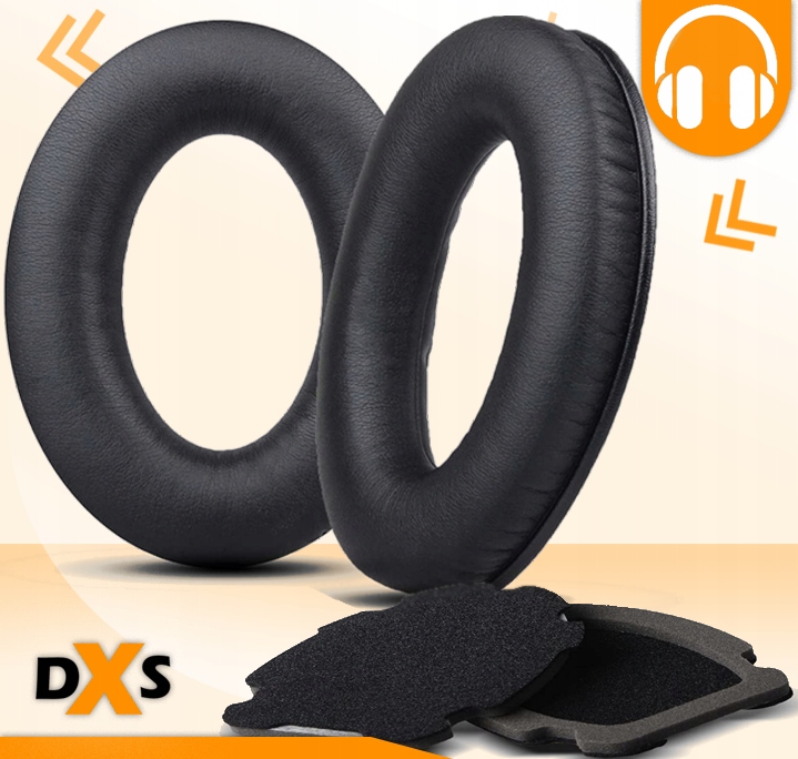 NAUSZNIKI GĄBKI PADY DO SŁUCHAWEK BOSE AVIATION X A10 A20 MEMORY FOAM - obrazek 2