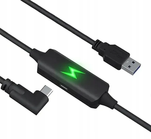 KABEL do OCULUS QUEST 3 LINK USBC 3.2 QUEST 1 QUEST 2 HIGH SPEED 5G + POWER - obrazek 2