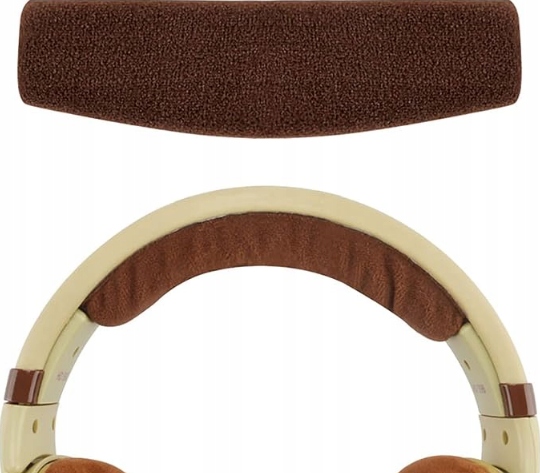 GÓRNA GĄBKA NAKŁADKA PAŁĄK DO SENNHEISER HD515 518 555 558 595 598 BRĄZOWE - obrazek 2
