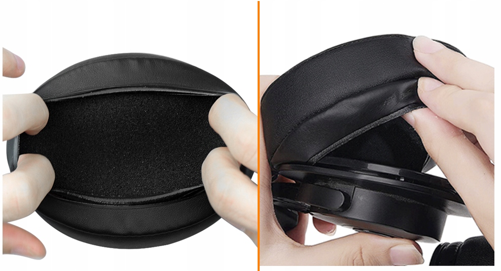 NAUSZNIKI PADY GĄBKI PODUSZKI DO KINGSTON HYPERX CLOUD I II X ALPHA FLIGHT - obrazek 8