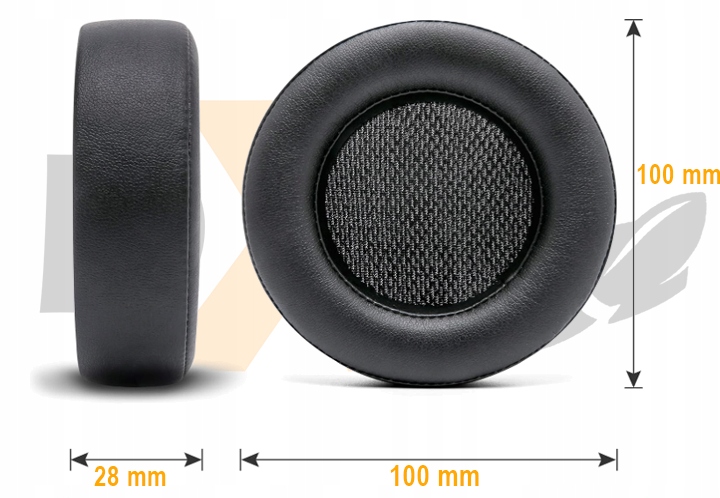 NAUSZNIKI GĄBKI PADY DO SŁUCHAWEK CORSAIR VIRTUOSO RGB WIRELESS HQ GRUBE - obrazek 7