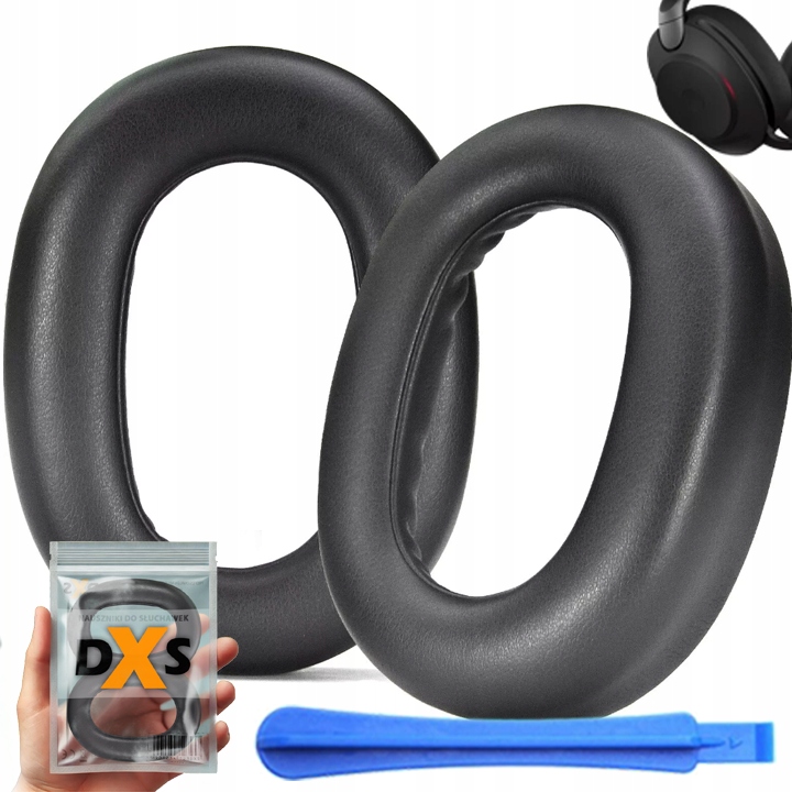 NAUSZNIKI GĄBKI PADY DXS DO SŁUCHAWEK JABRA EVOLVE2 85 UC / EVOLVE2 85 MS