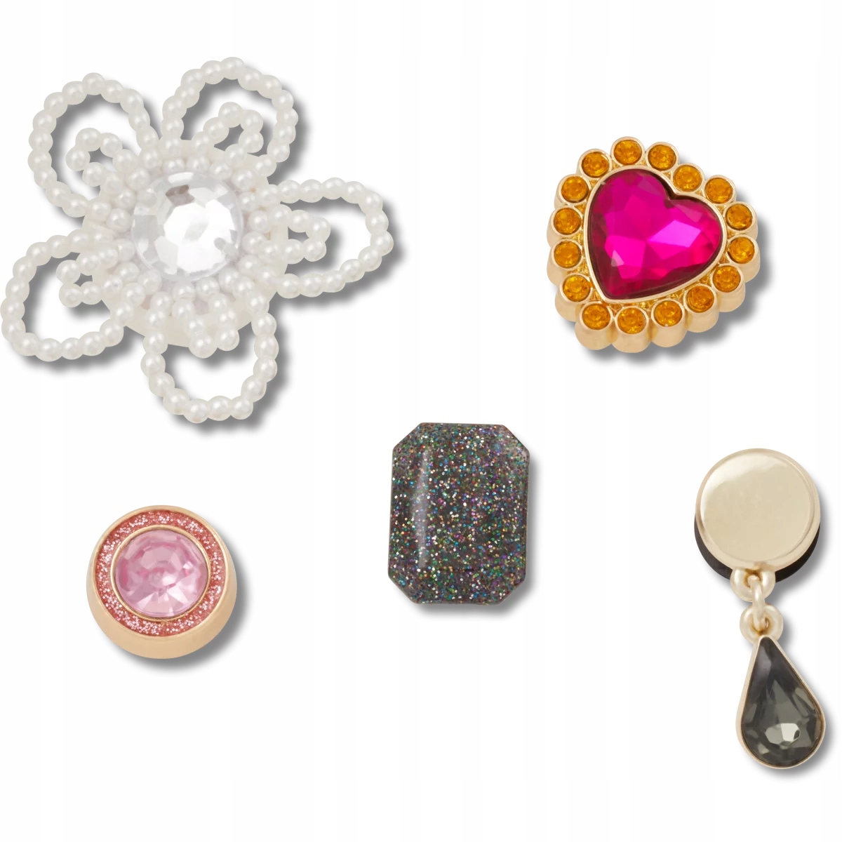 Przypinki Crocs Jibbitz Piny Do Butów Dark Romance Elv Mix 5 Pck