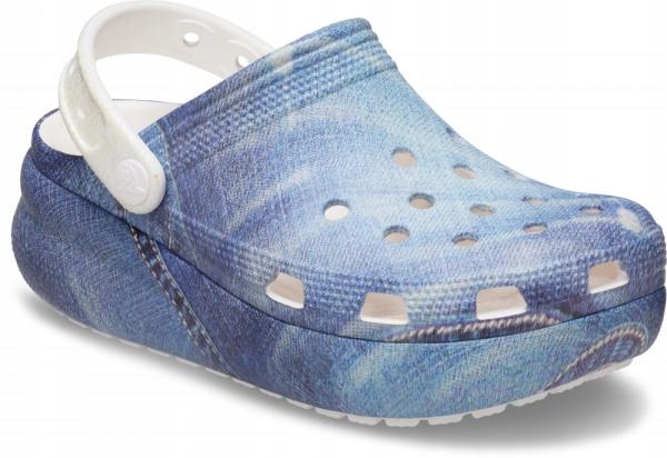 Dziecięce Buty Klapki Chodaki Crocs Classic Cutie Denim Clog 30-31