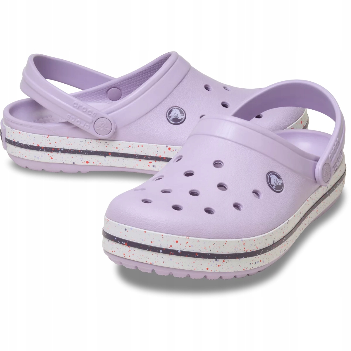 Crocs Damskie Buty Chodaki Klapki Crocband Speckled Band 211621 Clog 41-42