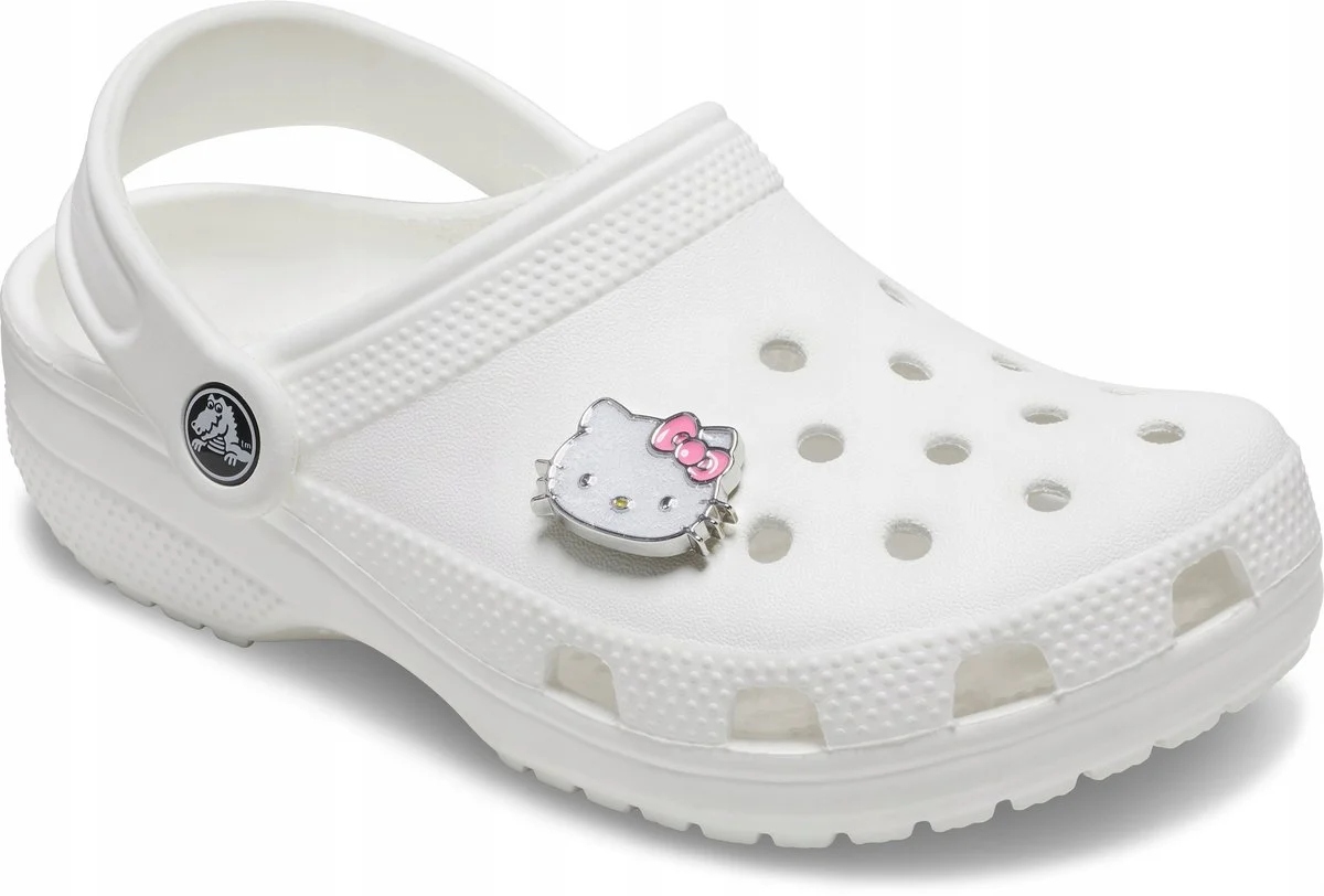 Przypinka Jibbitz Charms Pin Do Butów Crocs Hello Kitty Glitter Cat