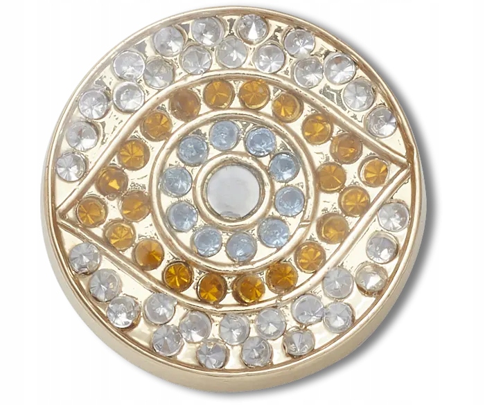 Przypinka Ozdoba Jibbitz Charms Pin Do Butów Crocs Bling Eye