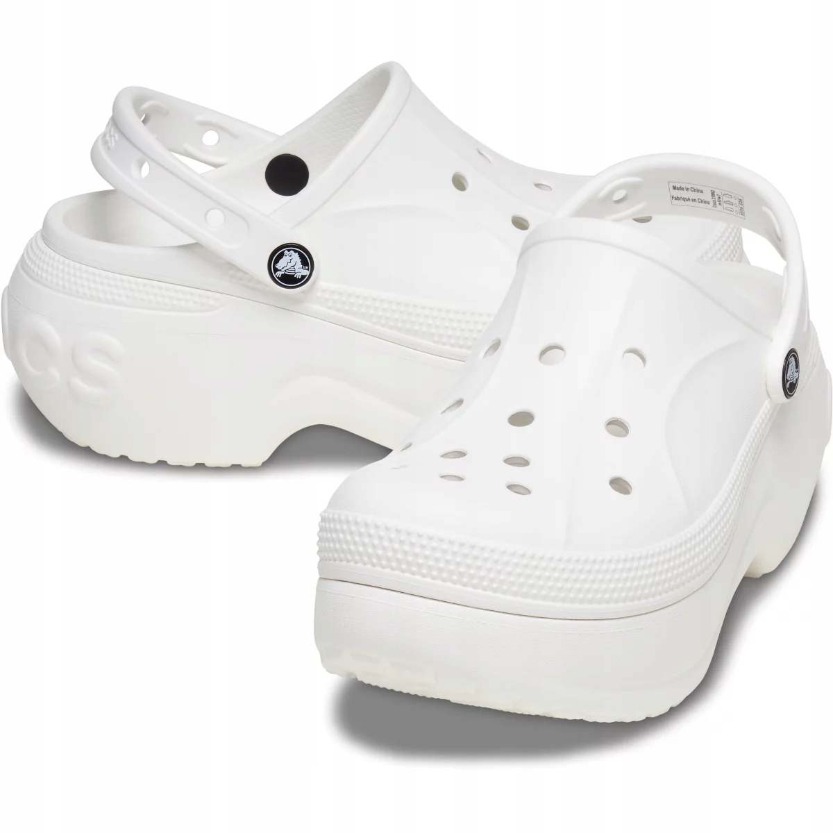 Damskie Buty Chodaki Platforma Koturn Crocs Bella 210062 Clog 39-40