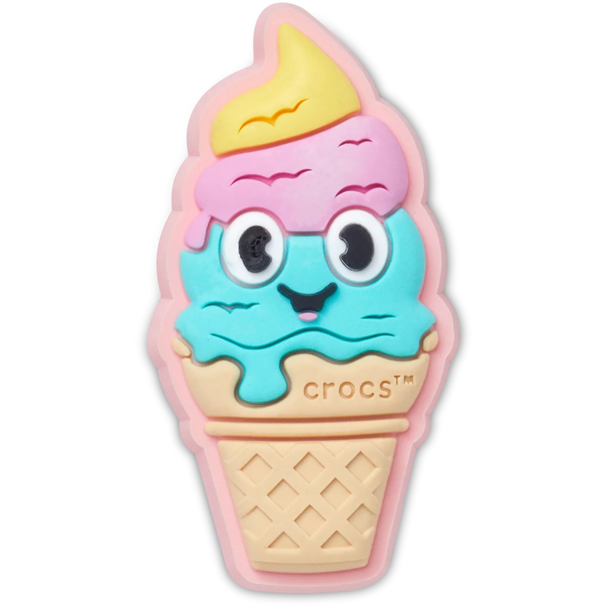 Przypinka Crocs Jibbitz Pin Do Butów Crocs Ice Cream Cone with Smile