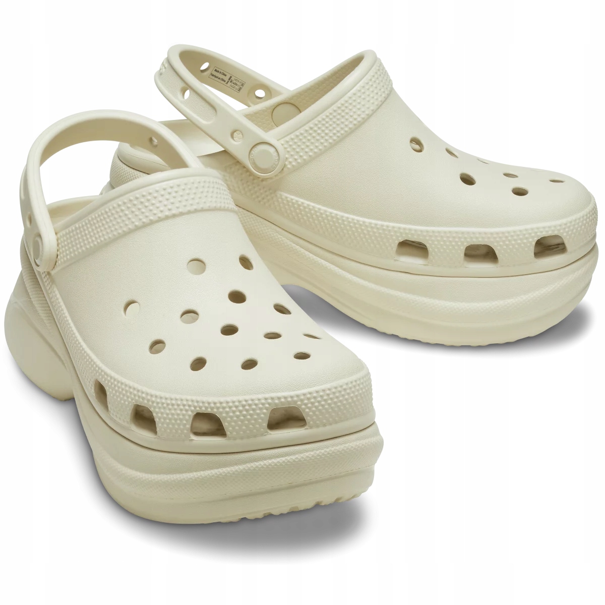 Damskie Buty Chodaki Platforma Koturn Crocs Classic Bae 2066302 Clog 37-38