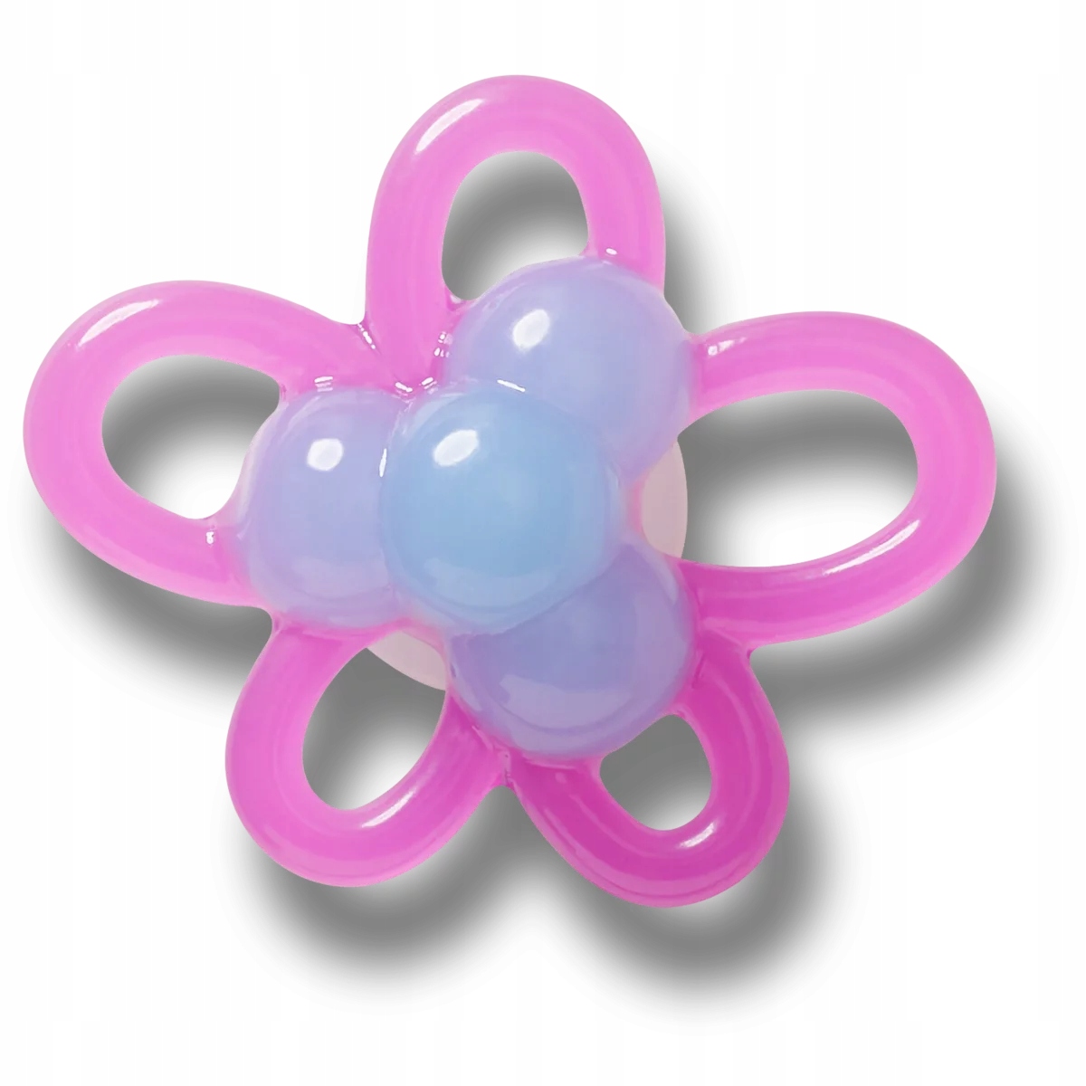 Crocs Przypinka Ozdoba Pin Charms Jibbitz Do Butów Purple Bloom